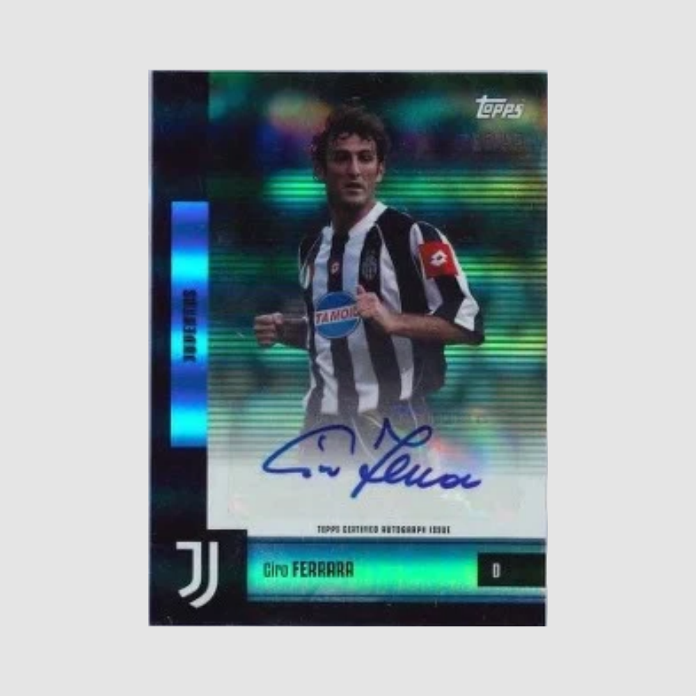 2025-26 Topps Juventus Team Set - Ciro Ferrara Auto /99