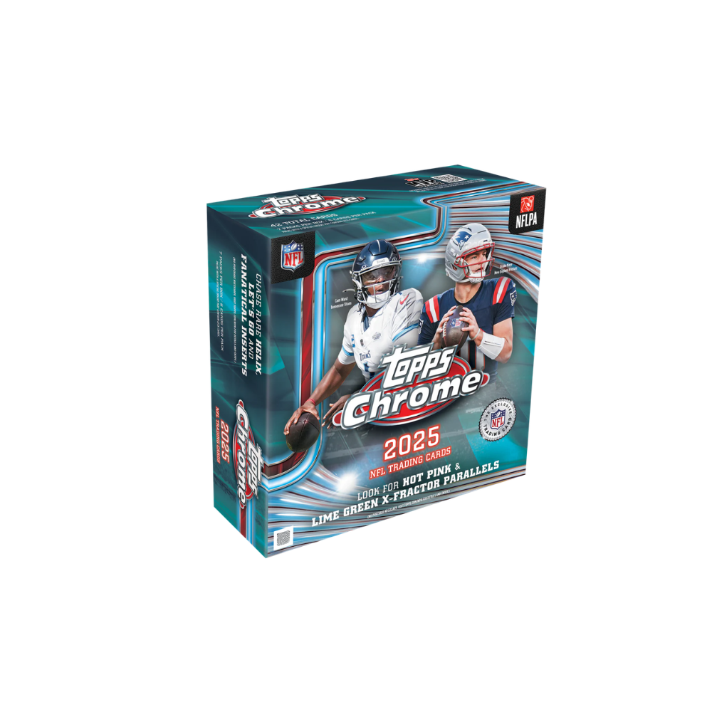Topps Chrome NFL Football 2025 - Mega Box