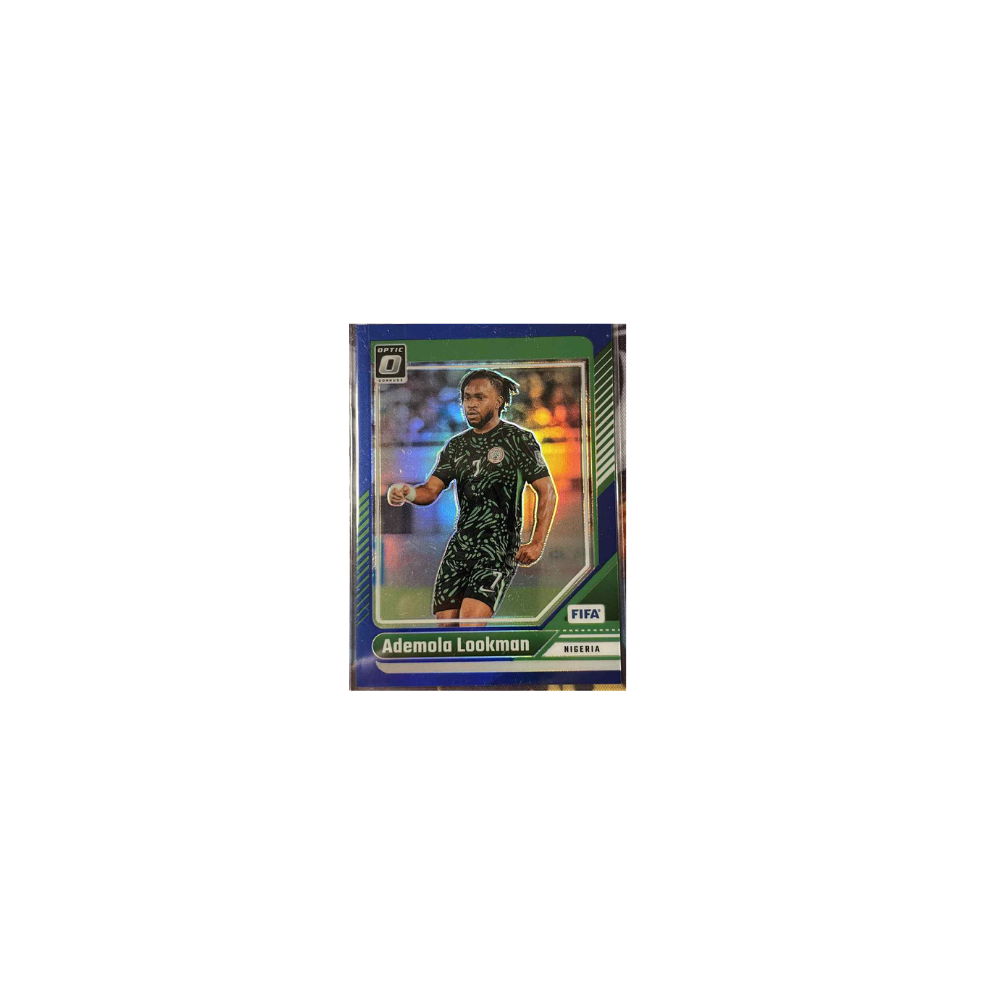 Ademola Lookman donruss optic blue /149