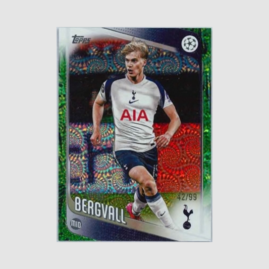 2025-26 Topps carnival - Lucas Bergvall /99