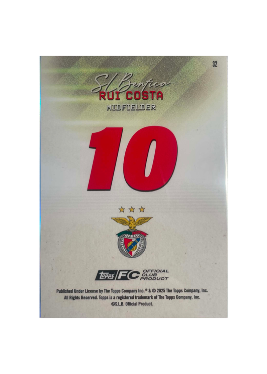 2025-26 Topps Benfica Team Set - Rui Costa /75