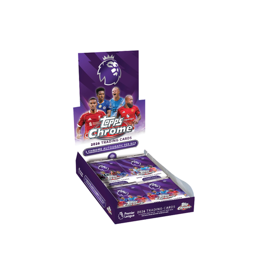 2026 Topps Chrome Premier League - Hobby Box