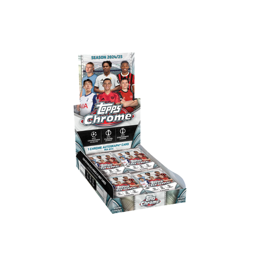 Topps Chrome UEFA Club Competitions 2024/25 - Hobby Box