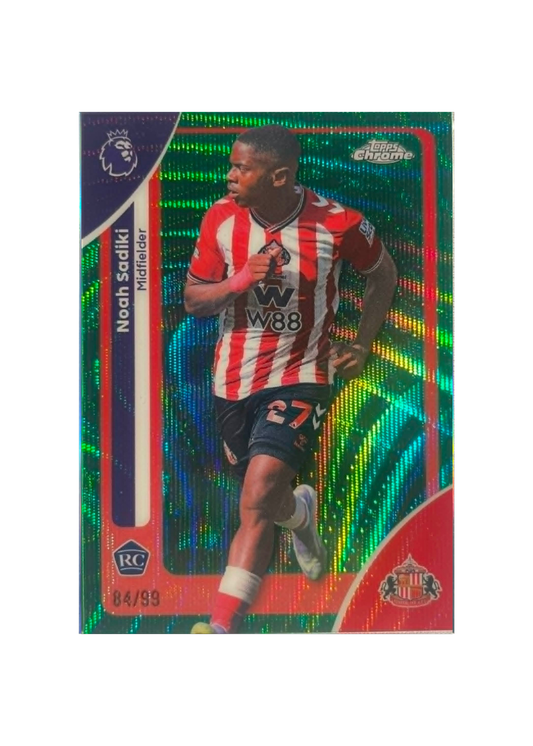 2025-26 Topps Chrome PL - Noah Sadiki /99