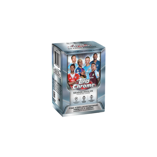 Topps Chrome UEFA Club Competitions 2025/26 - Value Box