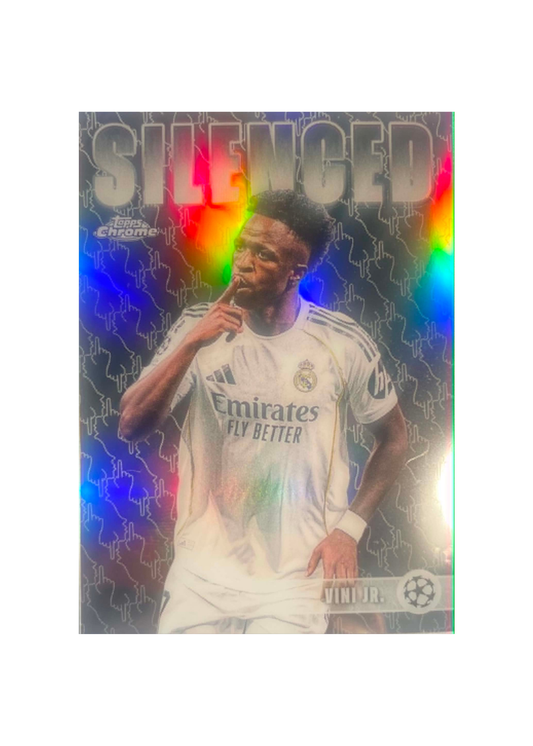 2025-26 Topps Chrome UEFA Club Competitions - Vini Jr. Silenced